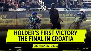 Jack Holders First WIN 🏆 The Final CroatianSGP 2024  FIM Speedway Grand Prix [upl. by Betteanne]