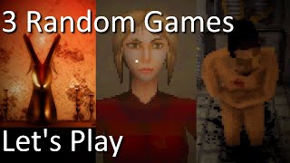 3 Random Horror Games  FLEE FROSTBITTEN amp carcass  Triple Horror Game Lets Play [upl. by Hanny]