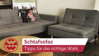 Schlafsofa Tipps von den Wohnexperten  Home Sweet Home  Welt der Wunder [upl. by Notreve]