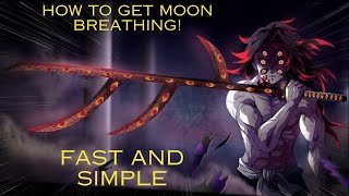 Moon Breathing amp Requirements Confirmed Demon Slayer Burning Ashes [upl. by Grogan596]