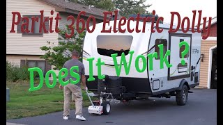 Parkit 360 5k Electric Trailer Dolly REVIEW [upl. by Salokcin]