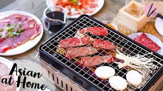 How to Yakiniku at Home Japanese Style Korean BBQ [upl. by Dionne315]