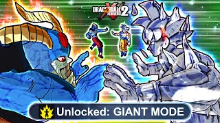 😱 The NEW Giant Mode in Dragon Ball Xenoverse 2 [upl. by Nirrad]