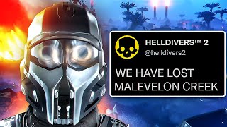 The Tragedy of Malevelon Creek  Helldivers 2 [upl. by Kcirredal125]