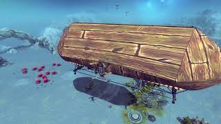 Deadly Dirigible  Blimp in Besiege [upl. by Nylcsoj]