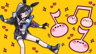 Haxxor Bunny 🐰 Cute Dance ♪ Patchwork Staccato  Honkai Impact [upl. by Sorvats]