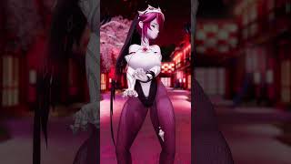 【MMD】Genshin Impact Thicc Rosaria  Hip Roll [upl. by Nicholas288]