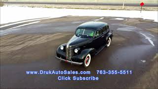 1937 Pontiac Sedan Deluxe Six  Must SEE  wwwDrukAutoSalescom [upl. by Charteris]