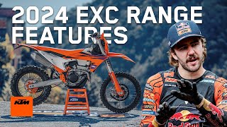 2024 KTM EXC Enduro range – Take a closer look with Mani  KTM [upl. by Willett]