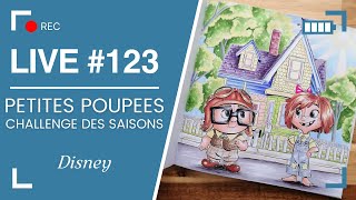 LIVE 123  CWM  Petites poupées Disney  6ème session [upl. by Keelby285]