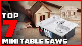 Mini Table Saw Buying Guide Top 7 Picks for Your Workshop [upl. by Woolcott]