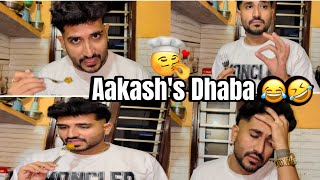 Aakashs Dhaba 🔪👨‍🍳 Nawabsmehandi [upl. by Samid]