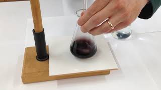 Iodine  Thiosulfate Redox Titration Demonstration [upl. by Eissac]