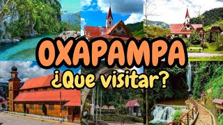 OXAPAMPA TURISMO  ¿que LUGARES TURÍSTICOS visitar  CIUDAD EUROPEA EN PERU [upl. by Naniac]