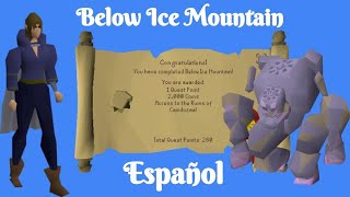 OSRS Below Ice Mountain Español [upl. by Herb]