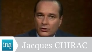 Jacques Chirac quotBattre François Mitterrand au 1er tourquot  Archive INA [upl. by Niotna505]