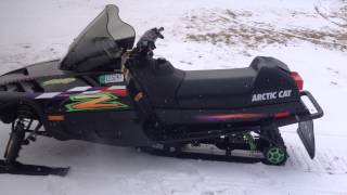 1998 Arctic Cat Z 440 [upl. by Ylahtan]