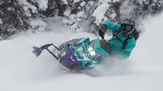 Polaris  Introducing the 325 Series 9 Mountain Track  Polaris Snowmobiles [upl. by Nannek268]