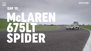 McLaren 675LT Spider  12 Days of Driftmas – Day 10 [upl. by Innoj]