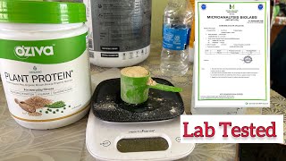 Unveiling the Shocking Lab Test Report of Oziva Plant Protein [upl. by Eliot]