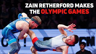 Zain Retherford Dominates Niurgun Skriabin To Make The 2024 Olympic Games [upl. by Dorthea918]