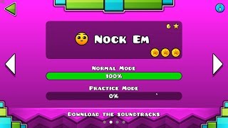 Geometry Dash SubZero – “Nock Em” 100 Complete All Coins  GuitarHeroStyles [upl. by Bree]