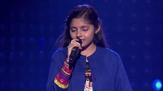 The Voice India  Sakshi Chauhan Performance in Blind Auditions [upl. by Suirred]