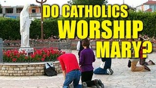 Do Catholics Worship Mary [upl. by Aneba]