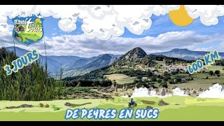 Raid Moto Massif Central de Peyres en Sucs [upl. by Carolynne]