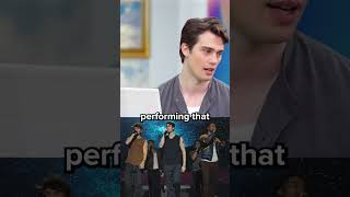 Nicholas Galitzine reveals the best August Moon song shorts [upl. by Hilten972]