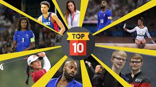 QUELS ATHLÈTES FRANÇAIS VONT GAGNER UNE MÉDAILLE  TOP 10 🥇 [upl. by Yank]