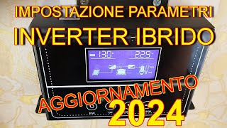 Impostazioni aggiornate parametri inverter ibrido mppt controllo di carica solare lifepo4 Aliexpress [upl. by Jessica]