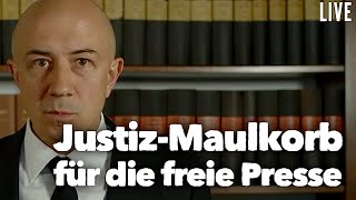 Verbotene Gerichtsbeschlüsse Pressefreiheit und der Fall Semsrott  live [upl. by Yalonda557]