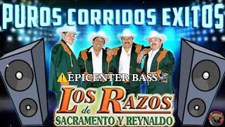 Puros Corridos Exitos de Los Razos MEGA Mix EPICENTER ⚠️LOUD BASS🔊 [upl. by Abigael]