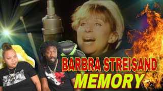 FIRST TIME HEARING Barbra Streisand  Memory Official Video Reaction [upl. by Ylrehs]