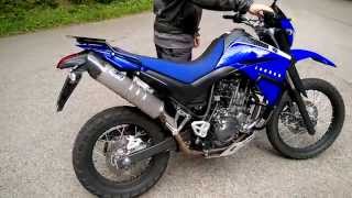 Yamaha XT 660 R  RP Tuning Exhaust sound and acceleration [upl. by Dupuy142]