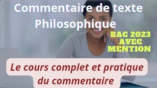 commentaire de texte en philosophie  le cours complet et pratique [upl. by Alli232]