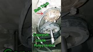 crankshaft bolt removal with belt stuckAutoMechanic88shorts mechaniclife automobile [upl. by Rainer]