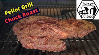 Chuck Roast on the Traeger Ironwood 650 4K [upl. by Enneirdna]