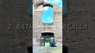 Discover The Top Ancient Roman Ruins In Rome Beyond The Colosseum [upl. by Alessig312]