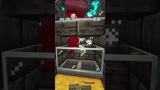 shorts  Me salió premium🤑 minecraft minecraftfunny minecraftmemes videogames minecraftshorts [upl. by Okramed]