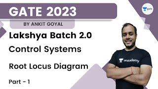 Lakshya Batch 20  Control Systems  Root Locus Diagram  1  Ankit Goyal  Kreatryx GATE [upl. by Nylarad]