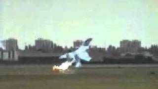 Crazy fighter jet crash air show plane crash pilot eject [upl. by Lonni]