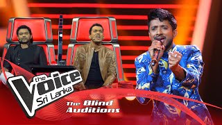 Sulochana Anton  Pandama පන්දම  Blind Auditions  The Voice Sri Lanka [upl. by Assirac]