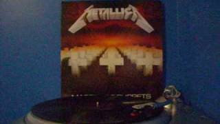 Battery  Metallica VINYL RECORDED [upl. by Raoul]