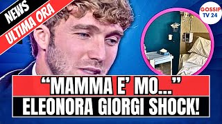 🔴 ELEONORA GIORGI IL TRISTE ANNUNCIO È ARRIVATO DAL FIGLIO quotMAMMA Èquot [upl. by Anemolif]