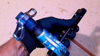 Como fazer flange em tubo de cobre para ar condicionado split usando flangeador excêntrico [upl. by Retsevlys]