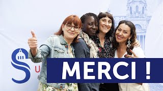 Merci à la communauté Sorbonne Université [upl. by Yortal]