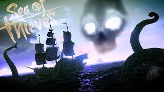 HUNTING DOWN THE KRAKEN  The Kraken Awaits  Krakens Fall Island  Sea of Thieves Gameplay [upl. by Beulah]