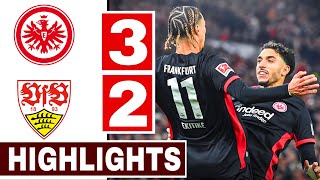 Stuttgart vs Eintracht Frankfurt 32 All GOALS amp Extended HIGHLIGHTS 2024 [upl. by Bekelja64]